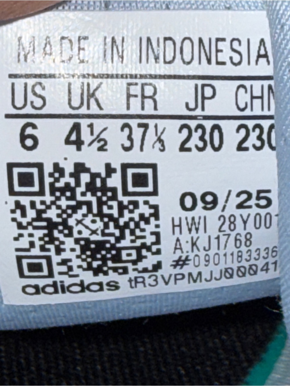 Adidas light Blue Response 2 W #KJ1768 W6 nwt - Picture 5 of 15
